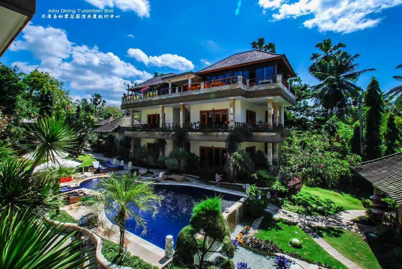Villa Alba Bali Dive Resort Tulamben Exterior foto